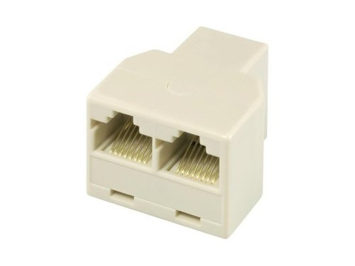 Koppelstuk T RJ45 8/8 modulair