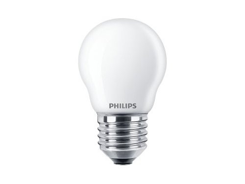 Foto van Philips LED kogel E27 3,4-40W filament mat WarmGlow blister Philips LED kogel E27 3,4-40W filament mat WarmGlow blister