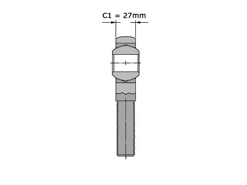 SKF Stangkop SAKAC30 M (30x71x37mm)