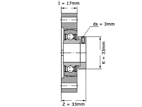 Foto van INA Lagerblok Ovaal FLCTE20 (20mm) INA Lagerblok Ovaal FLCTE20 (20mm)
