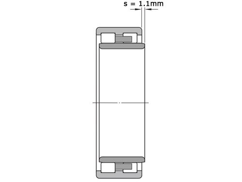 Foto van SKF Cilinderlager Tweerijig NNU4921 B SPW33 (105x145x40mm) SKF Cilinderlager Tweerijig NNU4921 B SPW33 (105x145x40mm)