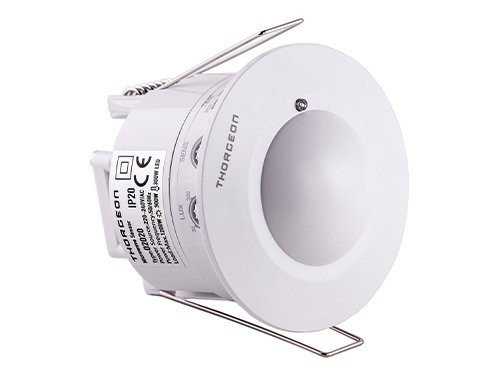 Radar HF bewegingssensor inbouw plafond 360 graden wit