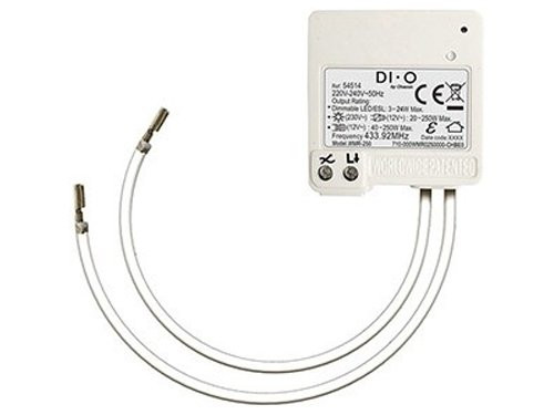 Foto van DiO Ontvanger schakelaar module - achter bestaande schakelaar DiO Ontvanger schakelaar module - achter bestaande schakelaar