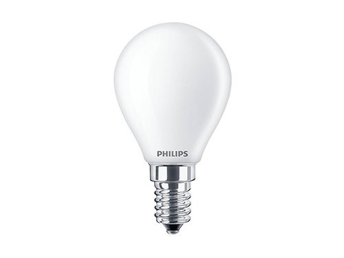 Philips LED kogel E14 6,5-60W 4000K mat