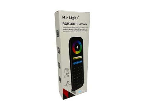 Foto van RGB-CCT afstandsbediening 2.4G 8-zones zwart RGB-CCT afstandsbediening 2.4G 8-zones zwart