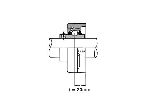 Foto van NSK Lagerblok Span UCFA207 D1 (35mm) NSK Lagerblok Span UCFA207 D1 (35mm)