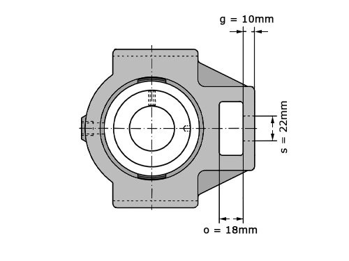 Foto van INA Lagerblok Span RTUEY30 (30mm) INA Lagerblok Span RTUEY30 (30mm)