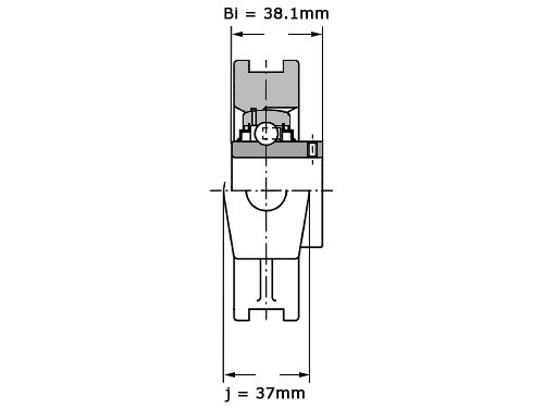 Foto van INA Lagerblok Span RTUEY30 (30mm) INA Lagerblok Span RTUEY30 (30mm)