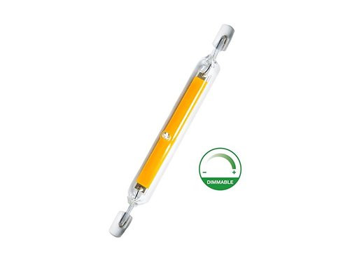 LED staaflamp R7s 118mm 9-75W 2700K dimbaar