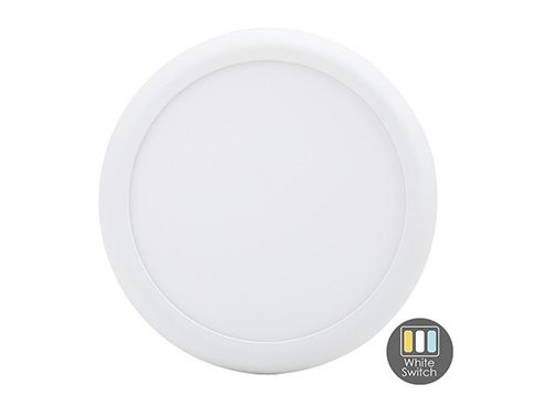 LED panel downlighter wit 18-25W Tri-white IP44
