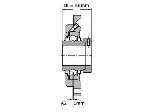Foto van INA Lagerblok Rond RME65 214 (65mm) INA Lagerblok Rond RME65 214 (65mm)