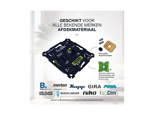 LED dimmer 0-300W EcoDim universeel