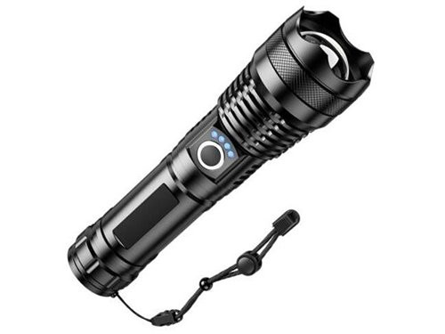 Foto van Technik LED zaklamp oplaadbaar zoom 1000 lumen Technik LED zaklamp oplaadbaar zoom 1000 lumen