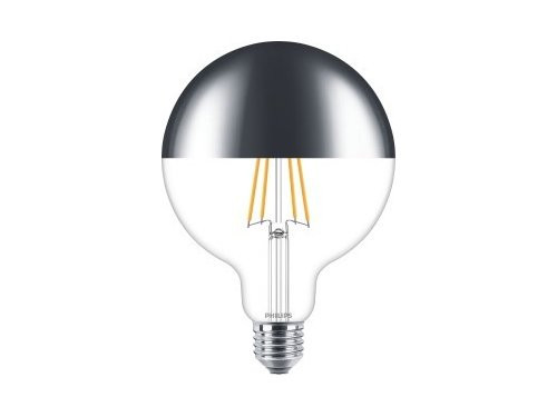 Philips LED GLS E27 7,2-50W 2700K filament kopspiegel dimbaar blister