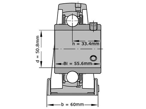 FAG Lagerblok Staand UCP211-32 (50.80mm) 