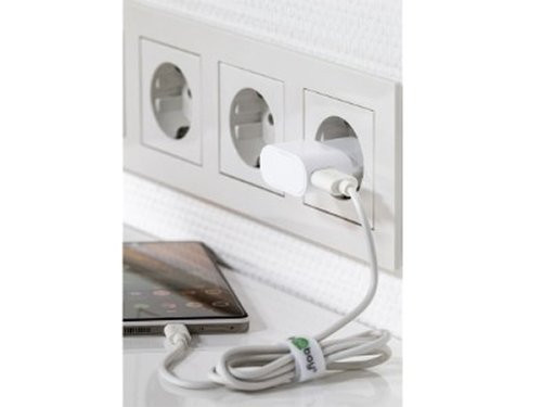 USB lader haaks 1A wit