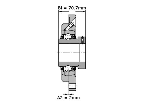 Foto van INA Lagerblok Rond TME80 (80mm) INA Lagerblok Rond TME80 (80mm)