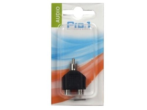 Tulp T-stuk van male -> 2 x female