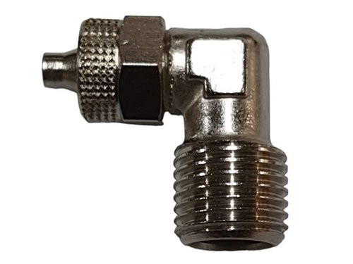 Foto van PERSLUCHT L-STUK 1/8"U - 8X6MM. METAAL PERSLUCHT L-STUK 1/8"U - 8X6MM. METAAL