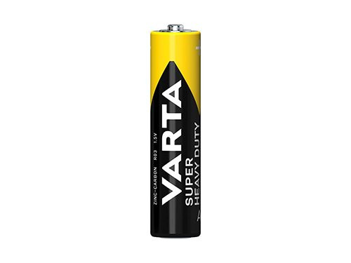Foto van Varta Super Heavy Duty batterij AAA blister(4) Varta Super Heavy Duty batterij AAA blister(4)