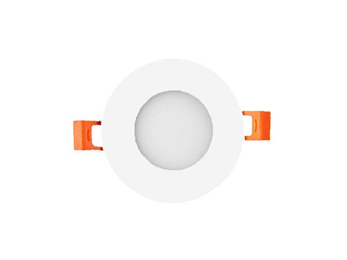 Foto van LED panel downlight 3W 4000K incl. driver wit LED panel downlight 3W 4000K incl. driver wit