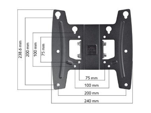 TV wandbeugel WM4241 One For All Solid Turn90