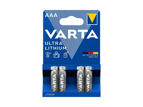 Foto van Varta Lithium batterij AAA blister(4) Varta Lithium batterij AAA blister(4)