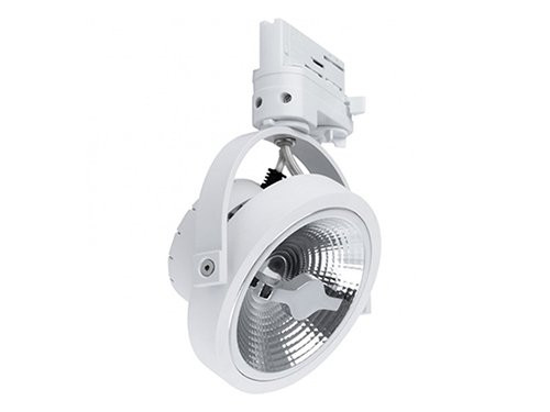 LED railspot 3-fase 15W AR111 wit dimbaar