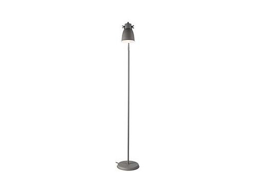 Foto van Vloerlamp Adrian grijs E27 151cm hoog Vloerlamp Adrian grijs E27 151cm hoog