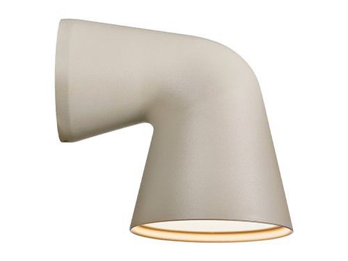 Foto van Wandlamp Front GU10 zandkleur IP44 Wandlamp Front GU10 zandkleur IP44