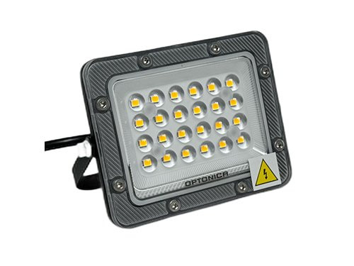 Foto van LED Bouwlamp 20W 3000K zwart - premium LED Bouwlamp 20W 3000K zwart - premium