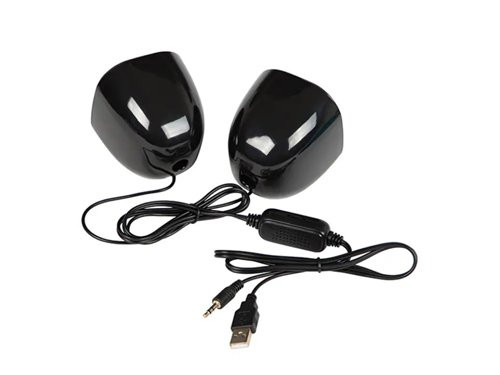 Speakerset 2.0 voor computer 2x3W