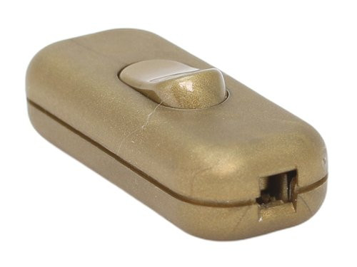 Snoerschakelaar brons 3A