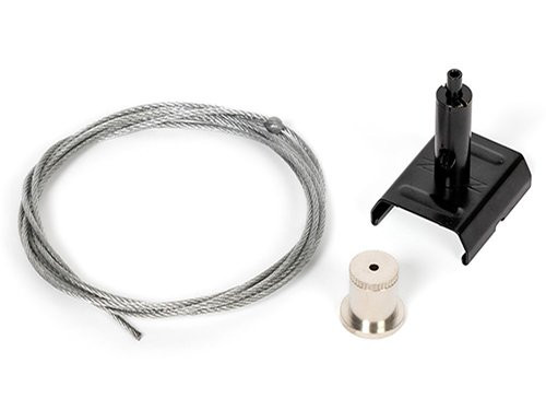 Ophangset tbv. rail 3-fasen 3m zwart