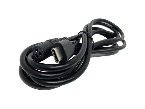 USB-C snellader-laptopvoeding 60W USB + USB-C  zwart