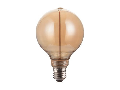 Foto van Nordlux LED Globe G95 E27 2-10W 1800K DASH amber dimbaar Nordlux LED Globe G95 E27 2-10W 1800K DASH amber dimbaar