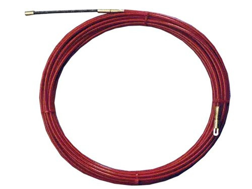 Trekveer metaal rood 20m