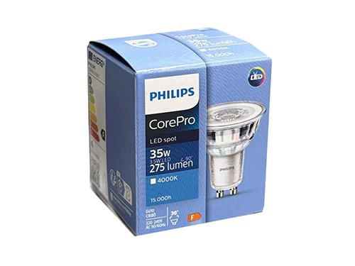 Philips LED spot GU10 3,5-35W 4000K