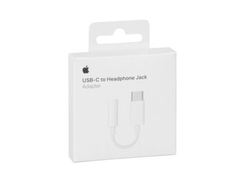 Apple USB-C -> 3,5mm jack hoofdtelefoon adapter