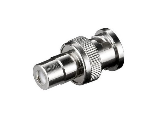 BNC adapter van stekker naar tulp contra