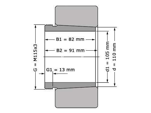 Foto van NKE Drukbus AH24122 (105x115x91mm) NKE Drukbus AH24122 (105x115x91mm)