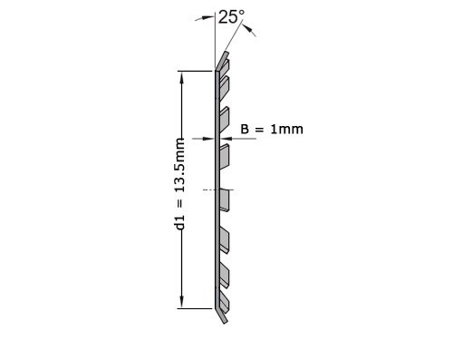 Foto van SKF Borgring MB0 (10x21x1mm) SKF Borgring MB0 (10x21x1mm)