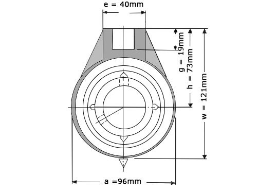 Foto van NSK Lagerblok Span UCHB208 (40mm) NSK Lagerblok Span UCHB208 (40mm)