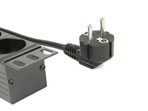 TCD RA 8V 3m zwart ALU prof - rack montage