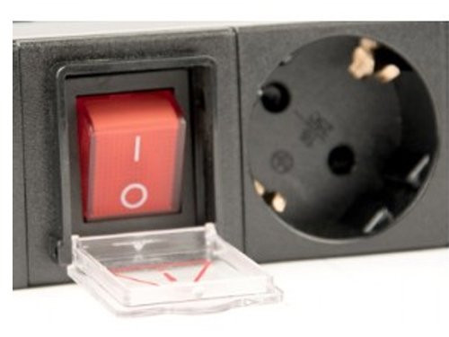 TCD RA 8V 3m zwart ALU prof - rack montage