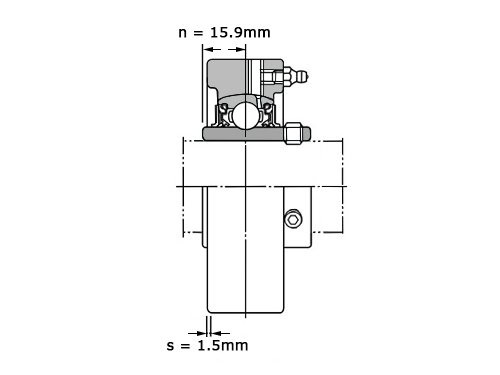 Foto van JTEKT - Koyo Lagerblok Rond UCC206 J (30mm) JTEKT - Koyo Lagerblok Rond UCC206 J (30mm)