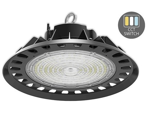 Foto van LED UFO Highbay 100W Tri-White 17000 lumen LED UFO Highbay 100W Tri-White 17000 lumen