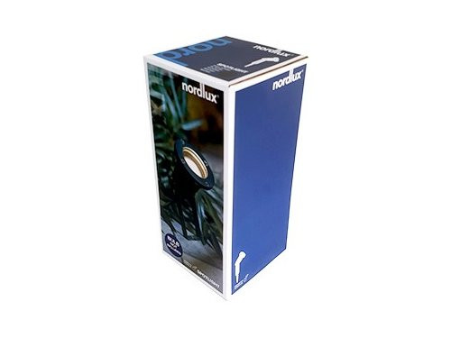Foto van Tuinspot op spie zwart GU10 40cm 1.8m snoer Tuinspot op spie zwart GU10 40cm 1.8m snoer