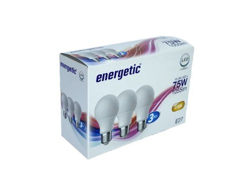 Energetic LED GLS E27 9,6-75W 2700K mat doos a3