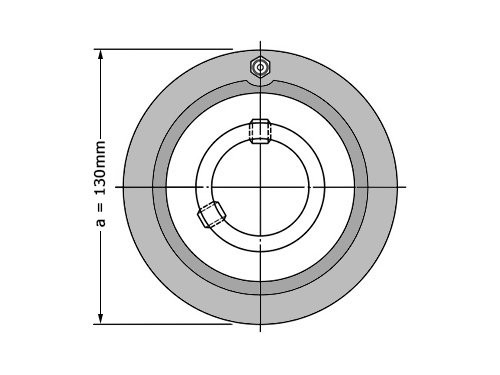 JTEKT - Koyo Lagerblok Rond UCC212 J (60mm)